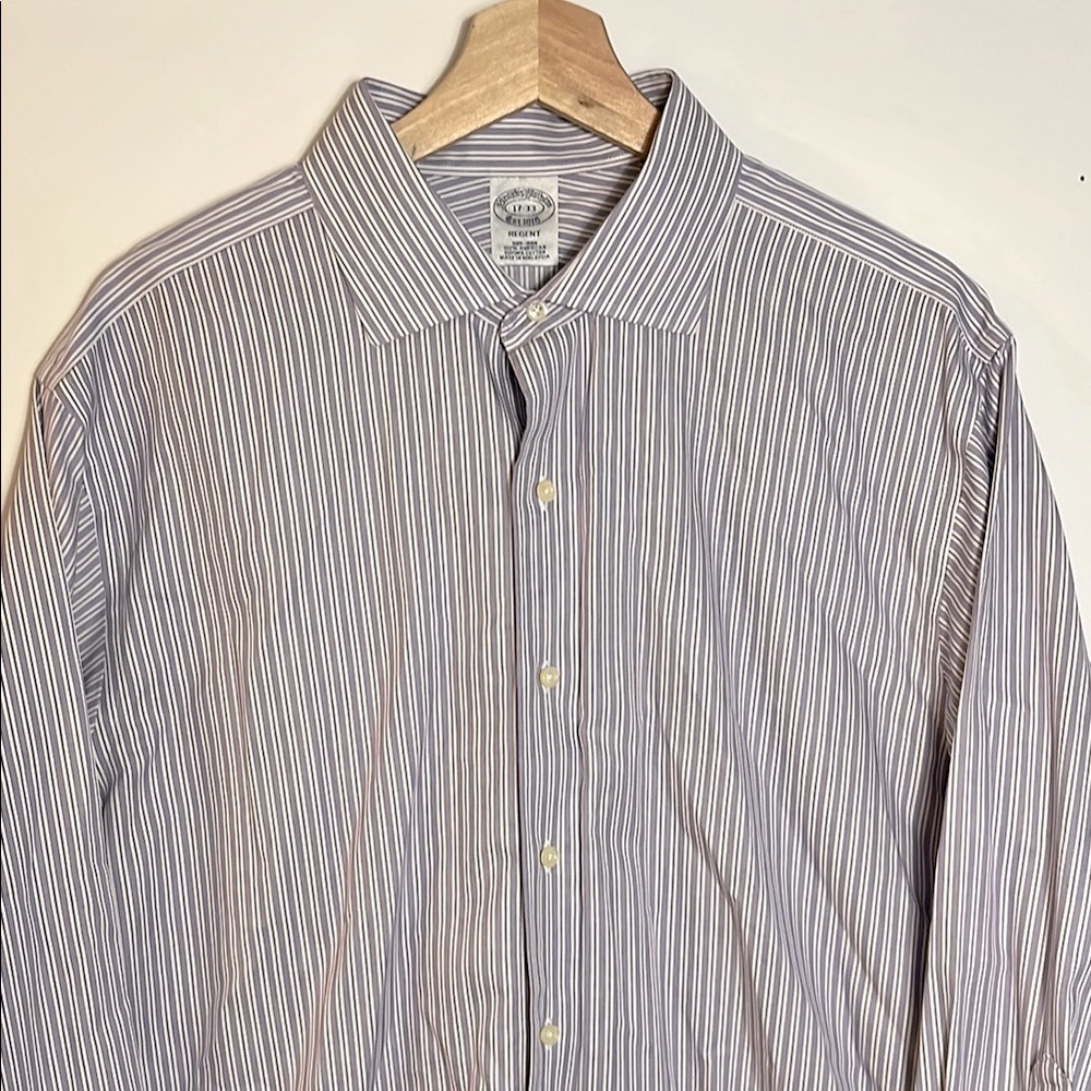 Brooks Brothers Regent Mens Non-Iron Oxford Dress Shirt